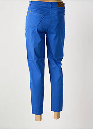 Pantalon droit bleu PAUL BRIAL femme