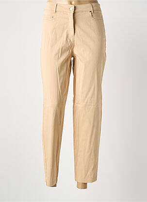 Pantalon droit beige PAUL BRIAL femme