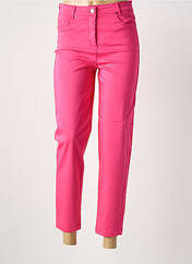 Pantalon droit rose PAUL BRIAL femme seconde vue