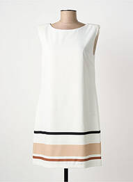 Robe courte blanc PAUL BRIAL femme