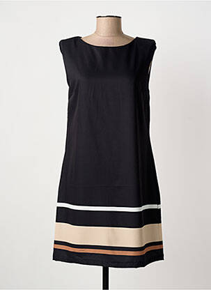 Robe courte noir PAUL BRIAL femme