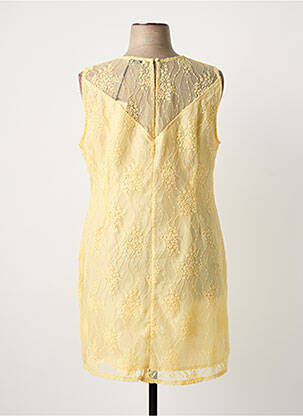 Robe courte jaune PAUL BRIAL femme