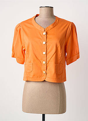 Boléro orange PAUL BRIAL femme