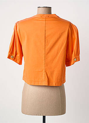Boléro orange PAUL BRIAL femme