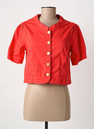 Boléro rouge PAUL BRIAL femme