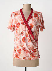 Top rouge PAUL BRIAL femme seconde vue