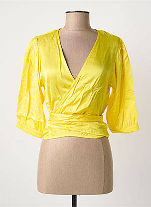 Top jaune PAUL BRIAL femme
