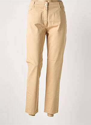Pantalon droit beige PAUL BRIAL femme