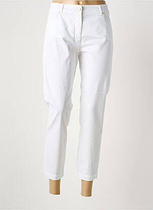 Pantalon droit blanc PAUL BRIAL femme