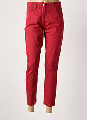 Pantalon slim rouge PAUL BRIAL femme seconde vue