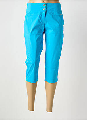 Pantacourt turquoise MALOKA femme