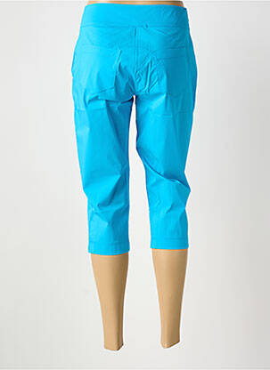 Pantacourt turquoise MALOKA femme