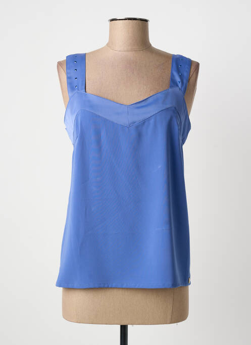 Top bleu PAUL BRIAL femme