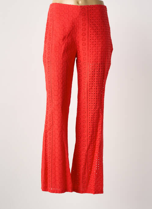 Pantalon flare rouge PAUL BRIAL femme