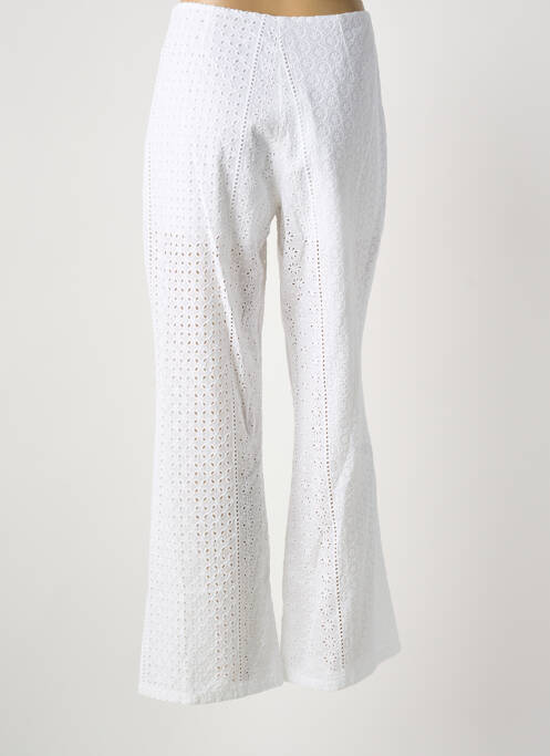 Pantalon flare blanc PAUL BRIAL femme