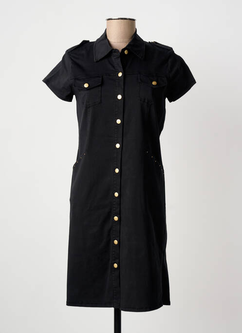 Robe courte noir PAUL BRIAL femme