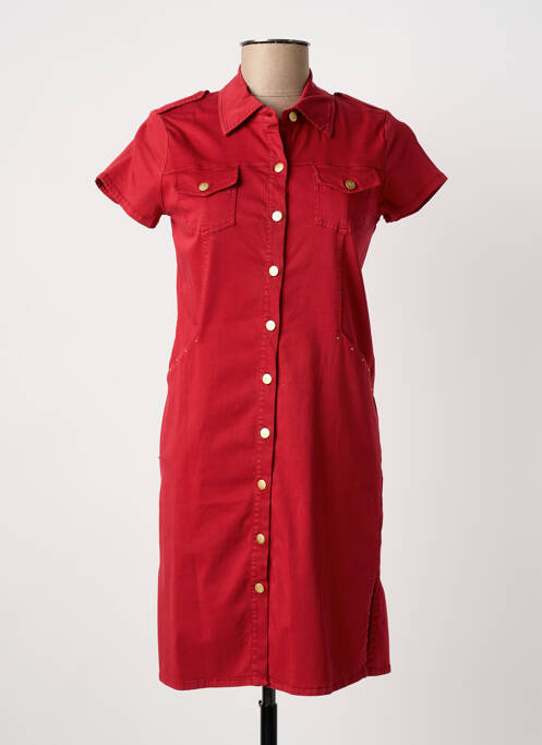Robe courte rouge PAUL BRIAL femme