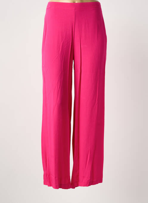 Pantalon droit rose PAUL BRIAL femme