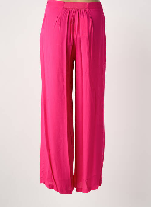 Pantalon droit rose PAUL BRIAL femme