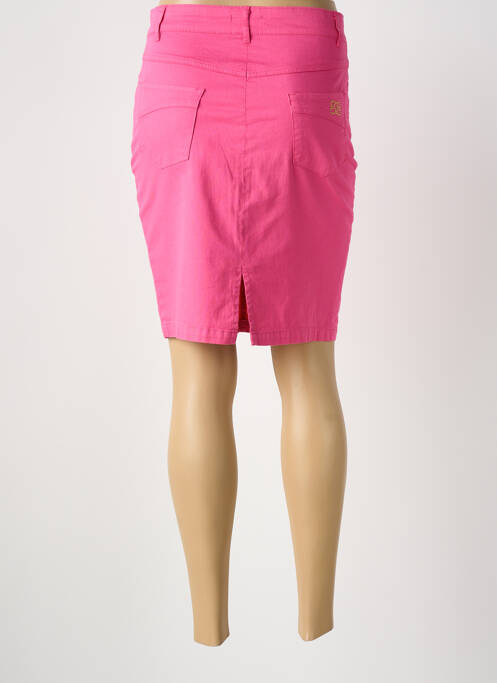 Jupe courte rose PAUL BRIAL femme
