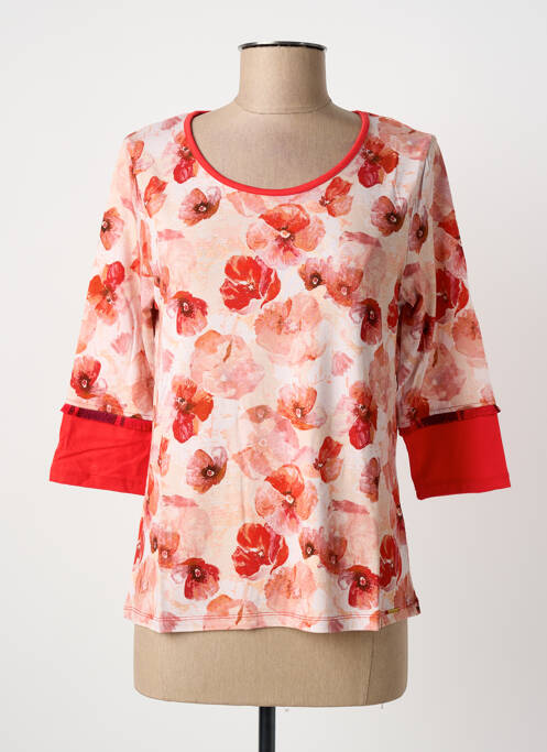 T-shirt rouge PAUL BRIAL femme