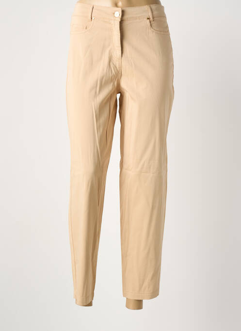 Pantalon droit beige PAUL BRIAL femme