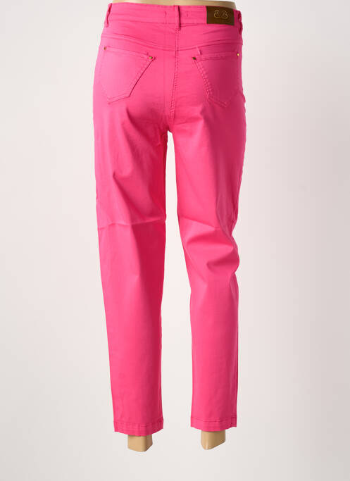 Pantalon droit rose PAUL BRIAL femme
