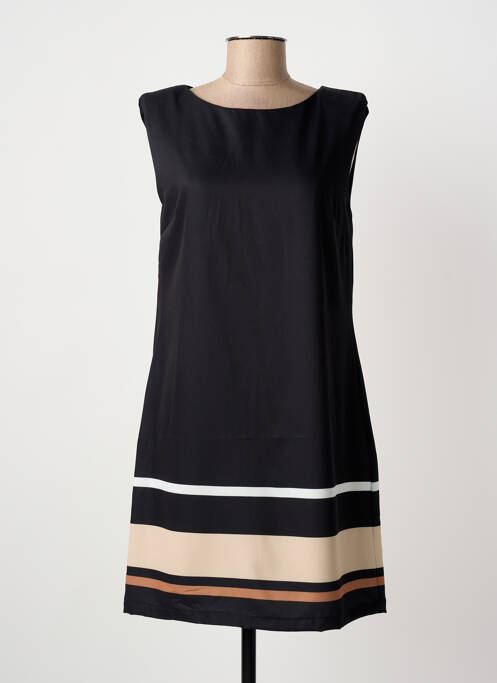 Robe courte noir PAUL BRIAL femme