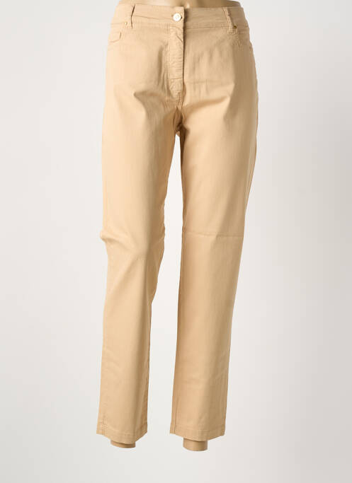 Pantalon droit beige PAUL BRIAL femme