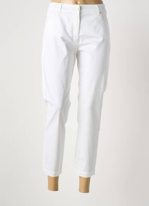 Pantalon droit blanc PAUL BRIAL femme