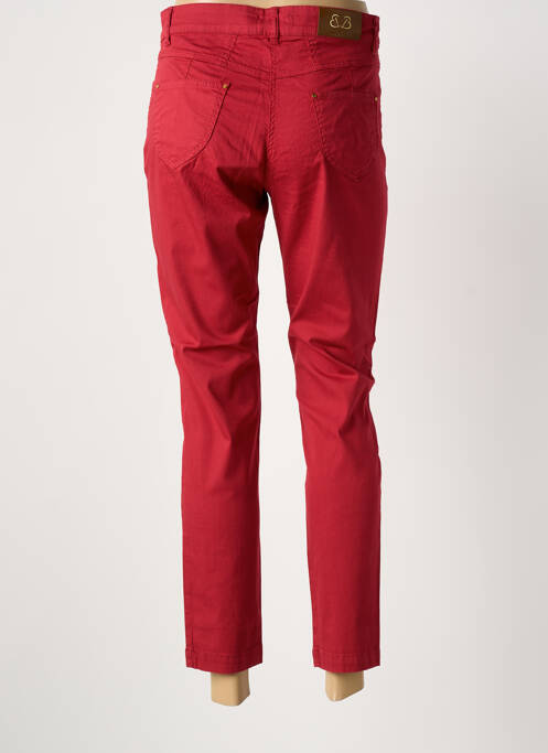 Pantalon slim rouge PAUL BRIAL femme