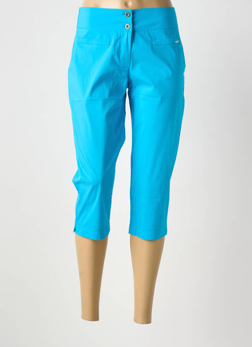 Pantacourt turquoise MALOKA femme