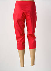 Pantacourt rouge MALOKA femme seconde vue