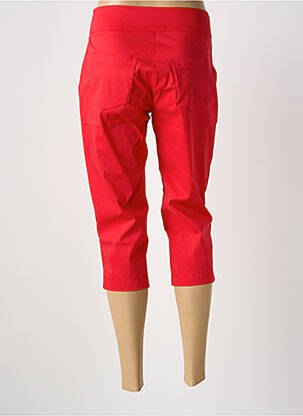 Pantacourt rouge MALOKA femme
