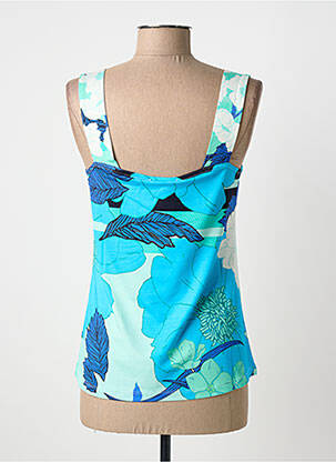 Top bleu MALOKA femme