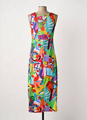 Robe longue rouge MALOKA femme seconde vue