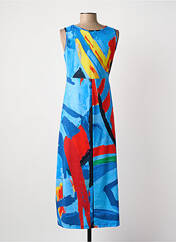 Robe longue bleu MALOKA femme seconde vue