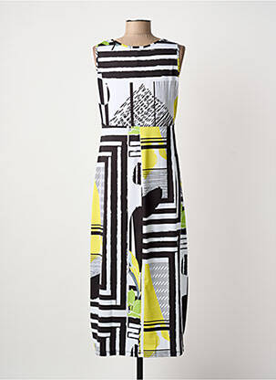 Robe longue blanc MALOKA femme