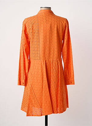 Robe courte orange PAUL BRIAL femme