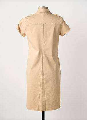 Robe courte beige PAUL BRIAL femme
