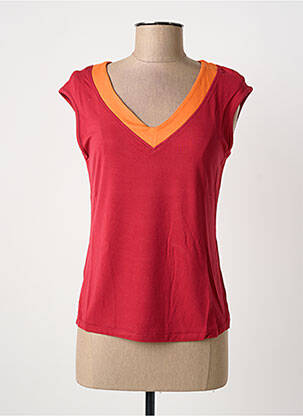 Débardeur rouge PAUL BRIAL femme