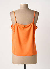 Débardeur orange PAUL BRIAL femme seconde vue