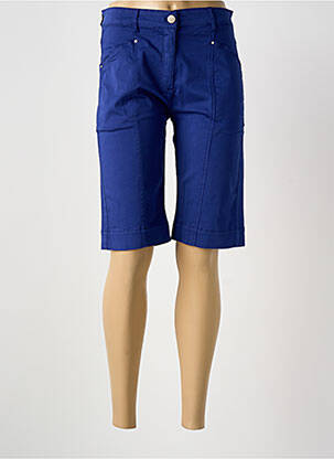 Bermuda bleu PAUL BRIAL femme