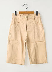 Bermuda beige PAUL BRIAL femme seconde vue