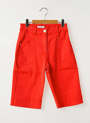 Bermuda rouge PAUL BRIAL femme