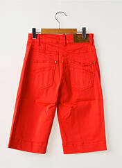 Bermuda rouge PAUL BRIAL femme seconde vue
