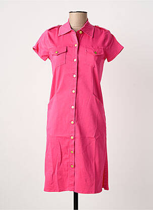 Robe courte rose PAUL BRIAL femme