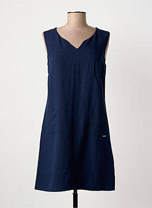 Robe courte bleu PAUL BRIAL femme