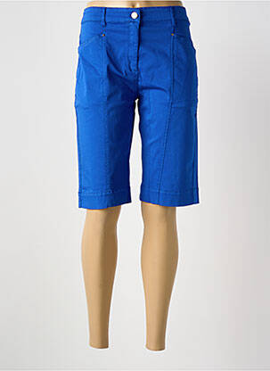 Bermuda bleu PAUL BRIAL femme