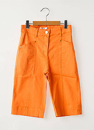 Bermuda orange PAUL BRIAL femme